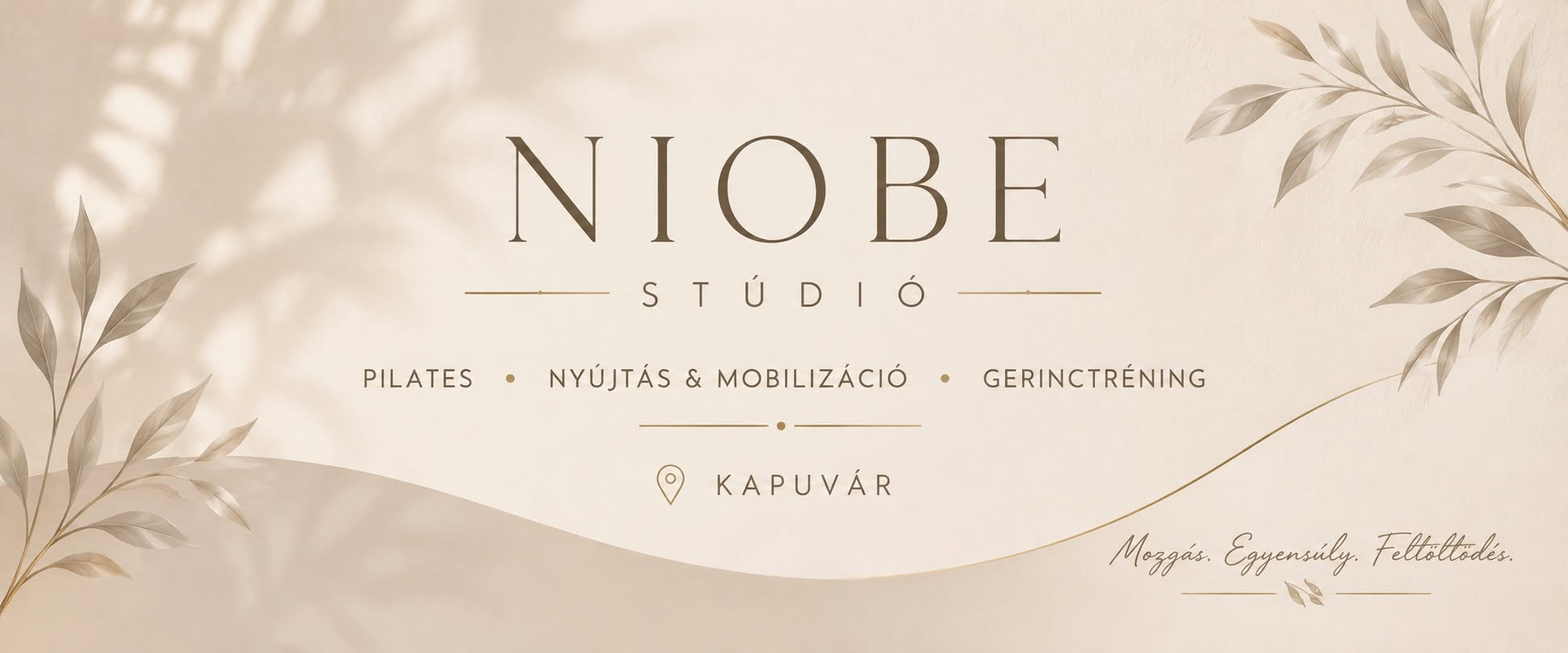 Niobe St&uacute;di&oacute; Kapuv&aacute;r - Pilates, Ny&uacute;jt&aacute;s & Mobiliz&aacute;ci&oacute;, Gerinctr&eacute;ning